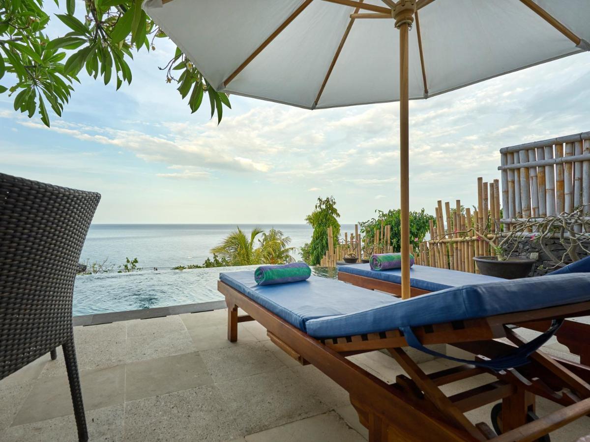 Villa Mimpi Manis Infinity Pool&180°Ocean View Amed Extérieur photo